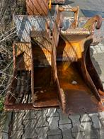 Graafbakken Snelwissel Puinbak Palletfork Bak Smalle, Ophalen, Zo goed als nieuw