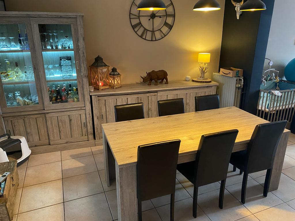 Oosterlynck Eddy dressoir + buffet, Huis en Inrichting, Complete eetkamers, Gebruikt, Ophalen