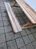 Picknick banken topstaat 4stuks, Tuin en Terras, Picknicktafels, Ophalen of Verzenden, Zo goed als nieuw, Inklapbaar, Rechthoekig