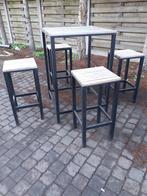 tabourets de bar, Maison & Meubles, Tabourets de bar, 90 cm ou plus, 4 tabourets, Enlèvement, Utilisé