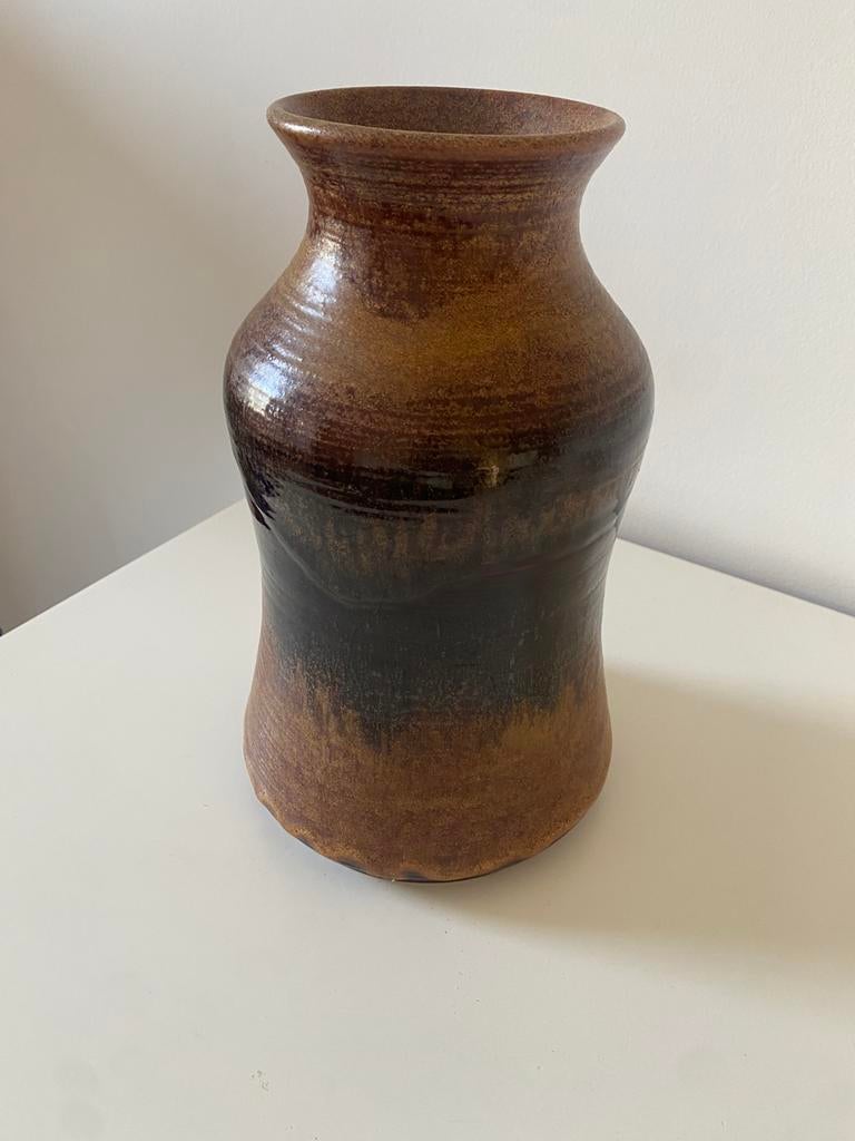 Vintage Steuler vaas uit West-Duitsland, Antiek en Kunst, Ophalen of Verzenden