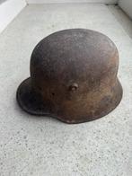 Wo1 Duitse helm, Verzamelen, Ophalen of Verzenden