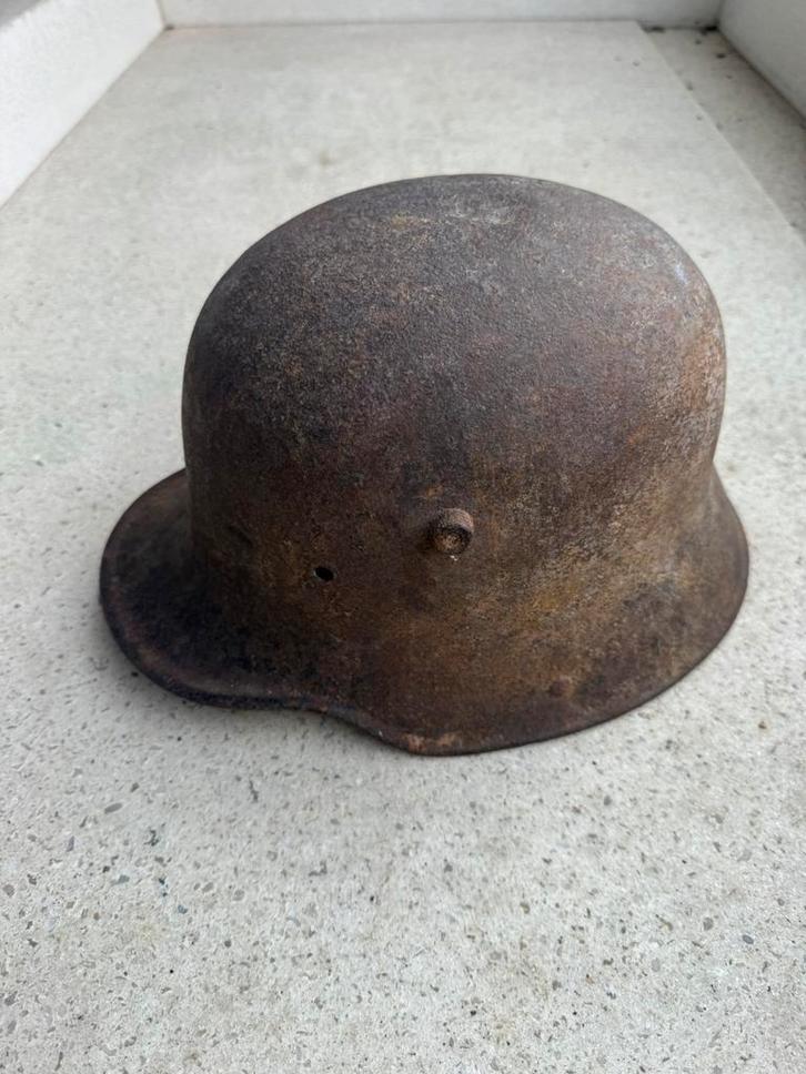 Wo1 Duitse helm, Verzamelen, Militaria | Algemeen, Ophalen of Verzenden