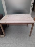 Houten tafel 1.20 x 75 en 73 hoog, Enlèvement
