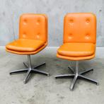 Chaises pivotantes Vintage Vinco France 1970's (signées), Enlèvement