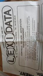 LEXIDATA, Computers en Software, Interne voedingen, Ophalen