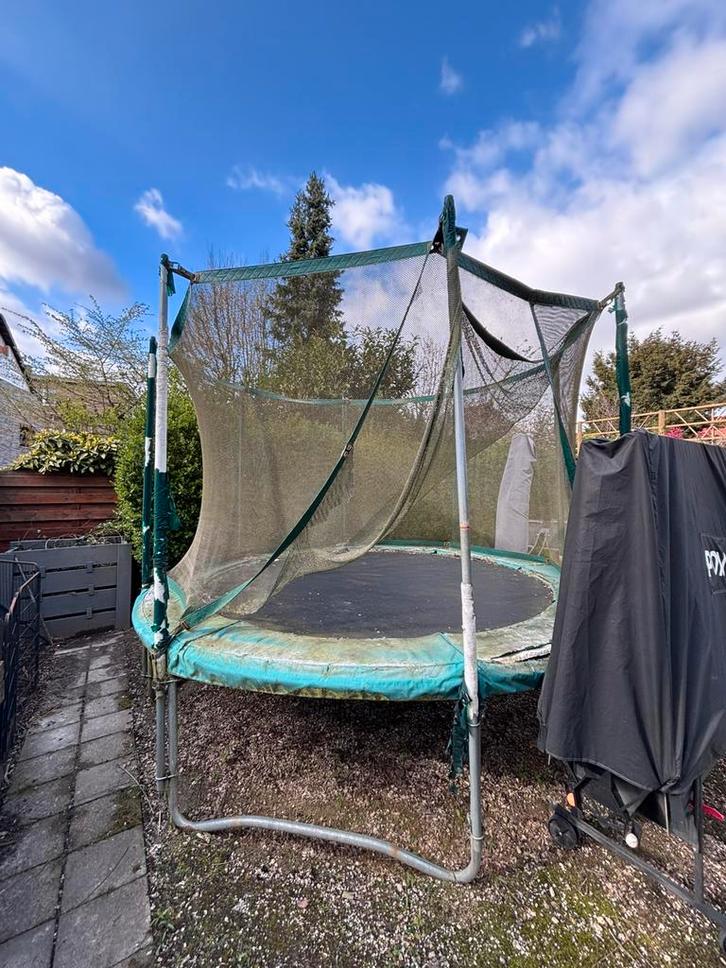 Trampoline 380cm, Kinderen en Baby's, Speelgoed | Buiten | Trampolines, Gebruikt, Ophalen