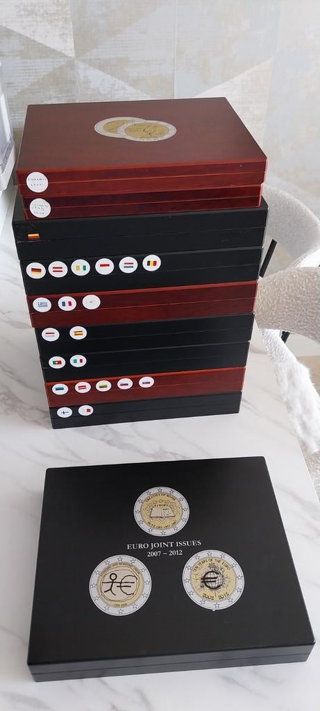 Collection complète de pièces commémoratives de 2€ (21 pays), Enlèvement ou Envoi, Monaco