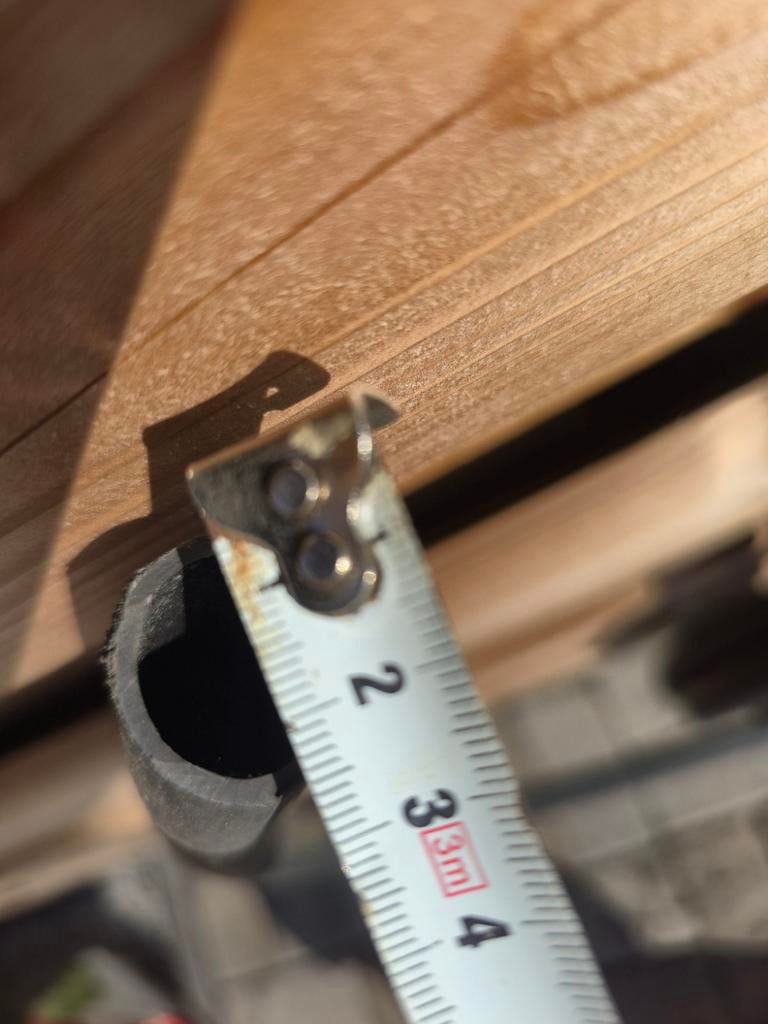 Tyleenslang 25mm beregening, Ophalen