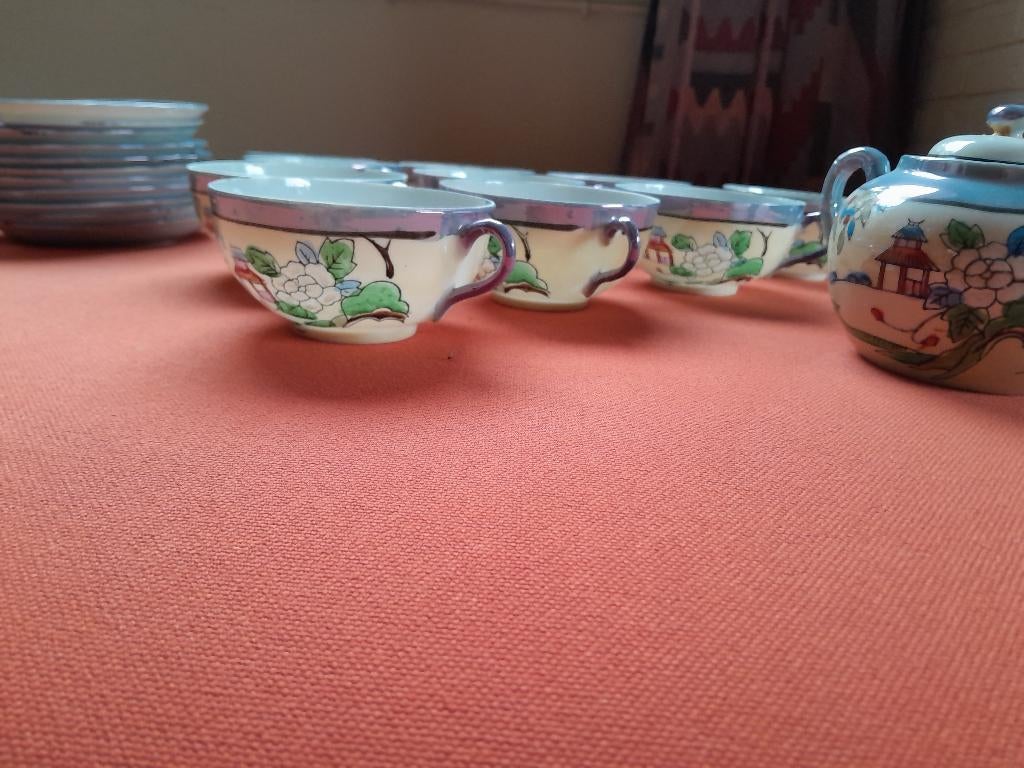 japans theeservies, Ophalen