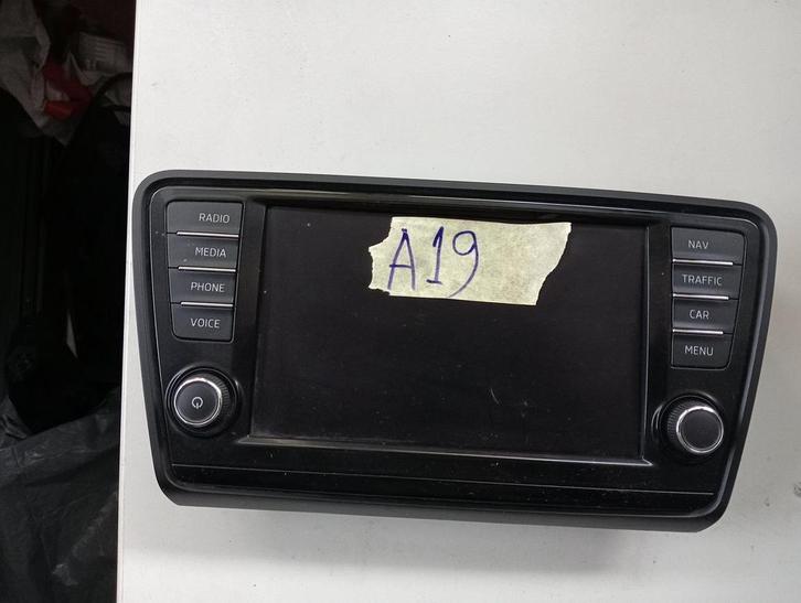 Navigatie Display Skoda Octavia Combi 5E0919606, Autos : Divers, Navigation de voiture, Utilisé, Enlèvement ou Envoi