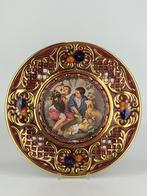 Grande vitrine de style ancien de Dresde, Antiquités & Art, Enlèvement ou Envoi