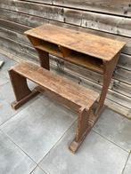 Antiek schoolbankje, Ophalen