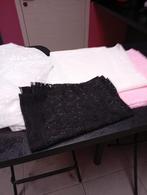 Divers coupons tissus dentelle, Enlèvement ou Envoi, Blanc, Dentelle