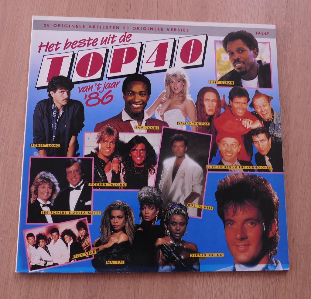 2LP Het Beste Uit De Top 40 Van 't Jaar '86, Ophalen of Verzenden, Zo goed als nieuw, 12 inch, Pop