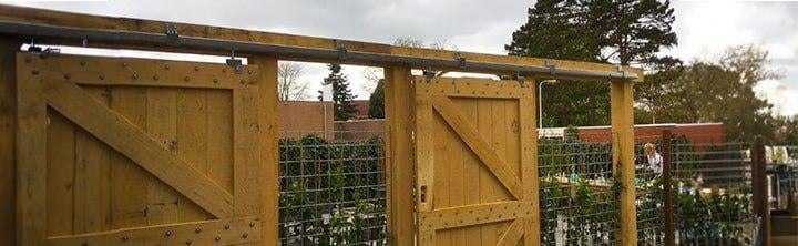 Rail de portail coulissant & accessoires - Garage, écurie, Bricolage & Construction, Enlèvement, Neuf, 250 mm ou plus, Autres types