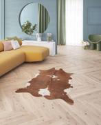 Koeienvel tapijt, Ophalen, Bruin, Koeienvacht, 150 tot 200 cm