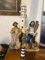 Maritieme decoratie set – vissers + vuurtoren, Huis en Inrichting, Woonaccessoires | Overige, Ophalen, Zo goed als nieuw