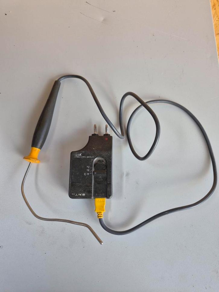 Fluke 80TK thermokoppel, Bricolage & Construction, Instruments de mesure, Utilisé, Multimètre, Enlèvement