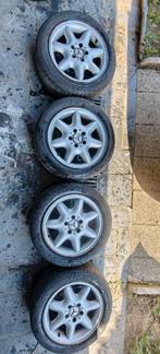 @ 4X MERCEDES C-klasse W203 VELGEN + 205 55 R16 91V banden @, Auto-onderdelen, Ophalen, Gebruikt, 16 inch, 205 mm