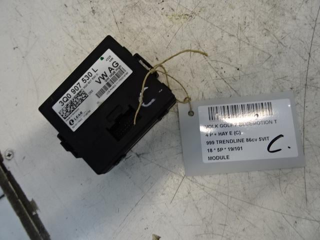 UNITE ELECTRONIQUE Volkswagen Golf VII (AUA) (3Q0907530L), Utilisé, Volkswagen