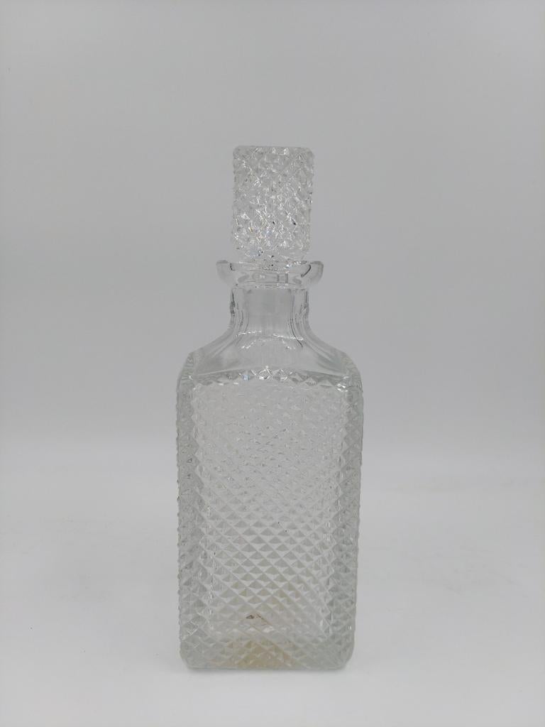 Grande carafe à whisky en cristal taillé, Antiquités & Art, Antiquités | Verre & Cristal, Enlèvement ou Envoi
