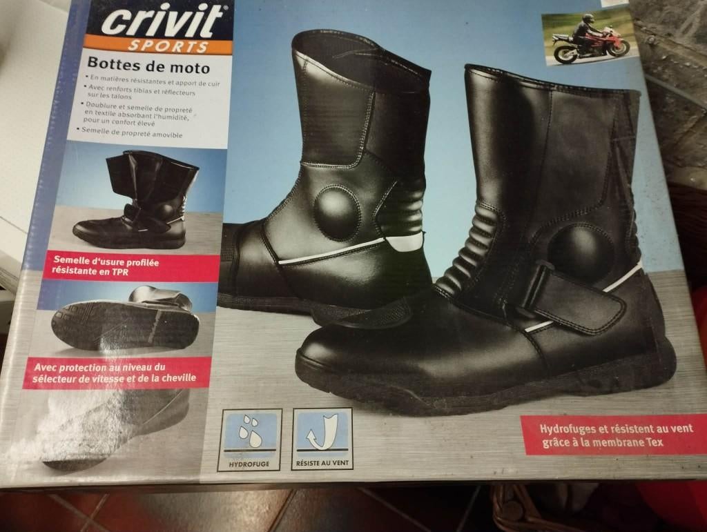botte moto et surbotte caouchouc, Ophalen, Tweedehands, Laarzen, Autre