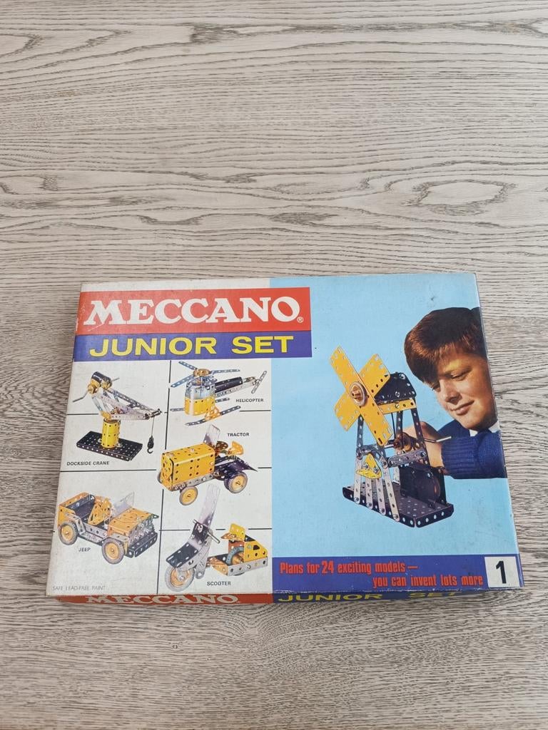 Set Vintage Meccano, Antiquités & Art, Enlèvement ou Envoi