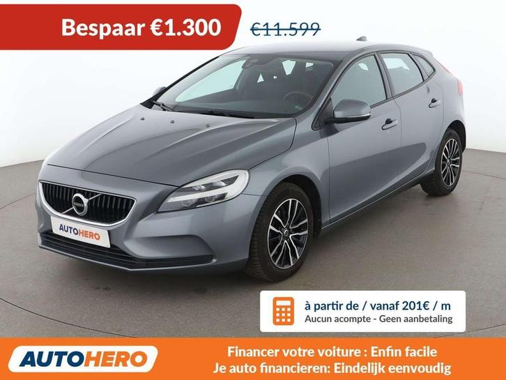 Volvo V40 2.0 D2 Momentum (année de construction 2019), Autos, Volvo, Achat, V40, ABS, Airbags, Air conditionné, Bluetooth, Ordinateur de bord