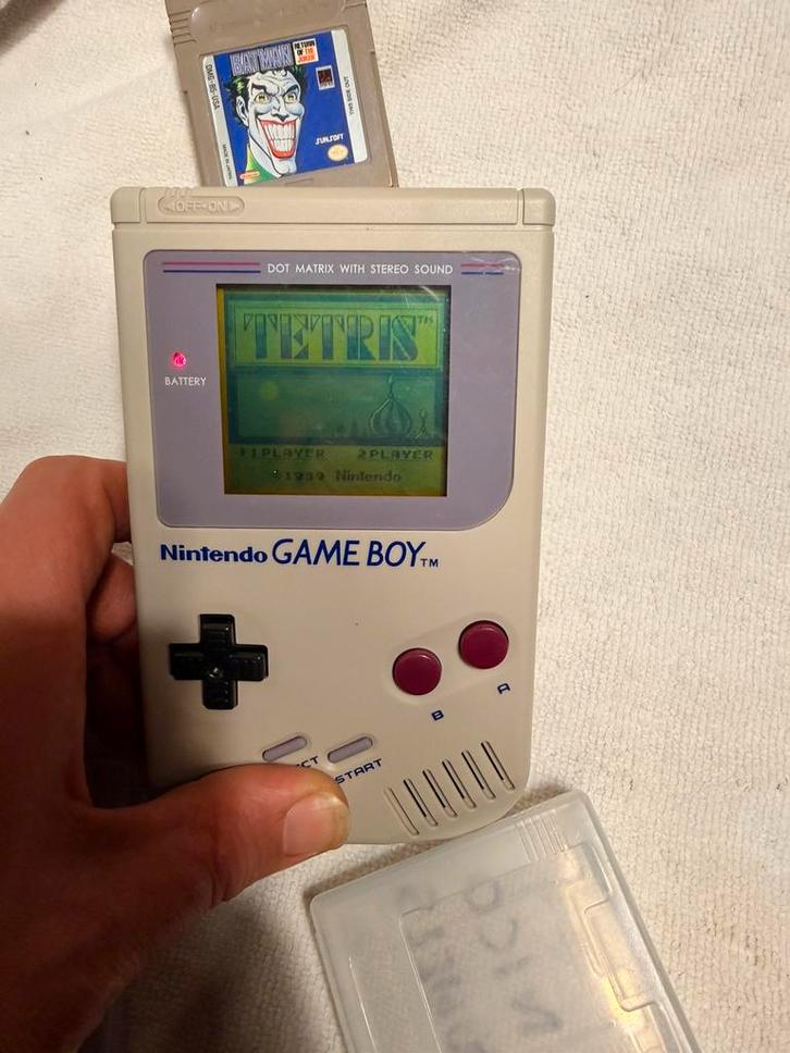 Nintendo Game Boy fat Dgm + 4 jeux, Consoles de jeu & Jeux vidéo, Jeux | Sony PlayStation 5, Comme neuf, Enlèvement ou Envoi