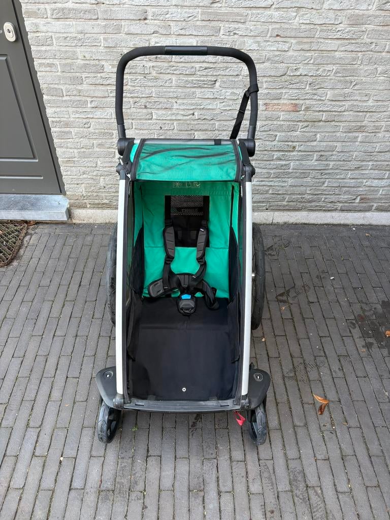 Thule Chariot Lite 1 fietskar – topstaat, Vélos & Vélomoteurs, Accessoires vélo | Remorques, Pliable, 20 à 40 kg, Comme neuf, Enlèvement