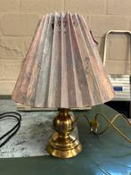 Lampe de table en cuivre massif, Enlèvement, Comme neuf