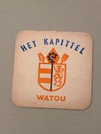 oud viltje HET KAPITTEL brouwerij VAN EECKE te WATOU, Ophalen of Verzenden, Zo goed als nieuw, Viltje(s)