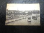 ancienne carte postale Liège Bassin de commerce 1921 bateaux, Enlèvement ou Envoi, 1920 à 1940, Affranchie, Liège