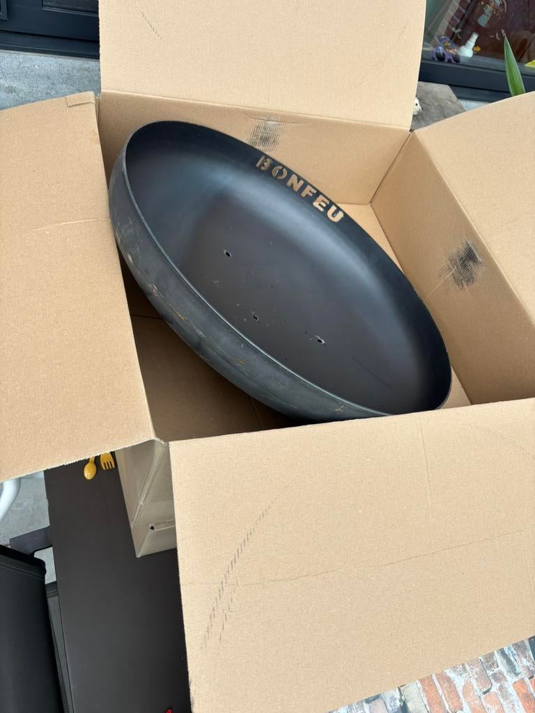 Vuurschaal cortenstaal 60cm nieuw en gebruikt, Ophalen of Verzenden, Nieuw