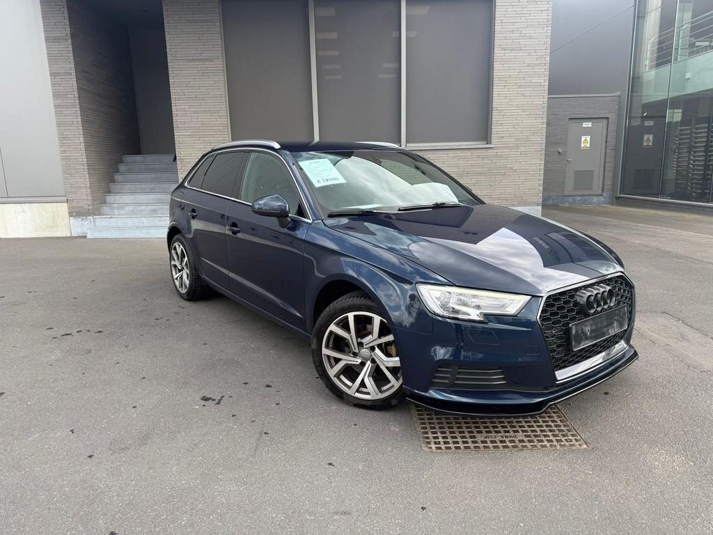 Audi a3 2018 | Sportief & Betrouwbaar | Deal!, Stof, Blauw, Bedrijf, 1598 cc