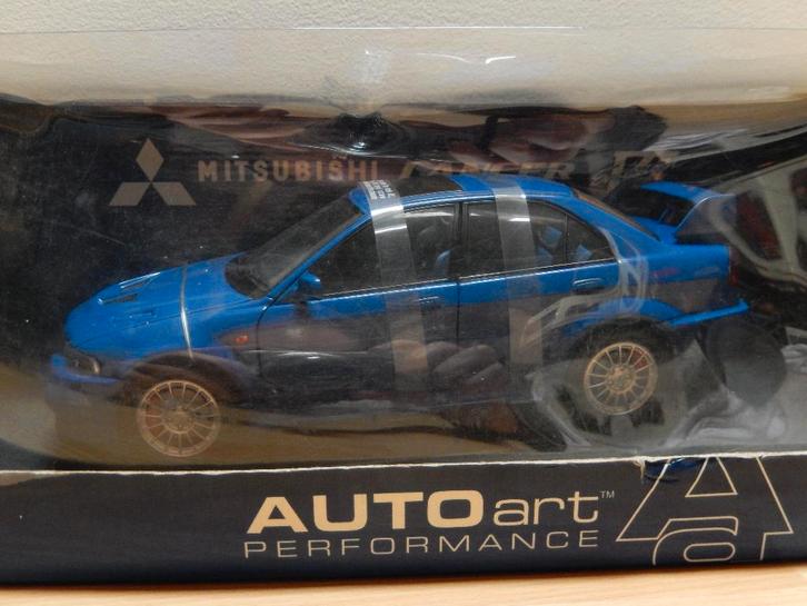 Mitsubishi Lancer Evo 6 1/18 Autoart, Hobby en Vrije tijd, Modelauto's | 1:18, Nieuw, Auto, Autoart, Ophalen of Verzenden