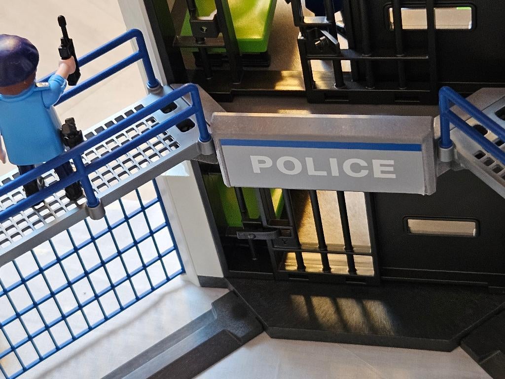 Playmobil politie, Enlèvement, Utilisé, Ensemble complet