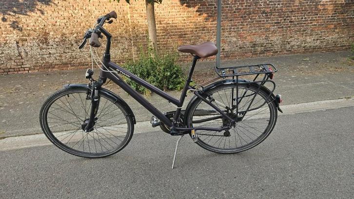 BTwin fiets Horpider 500, Fietsen en Brommers, Fietsen | Dames | Damesfietsen, Versnellingen, Ophalen