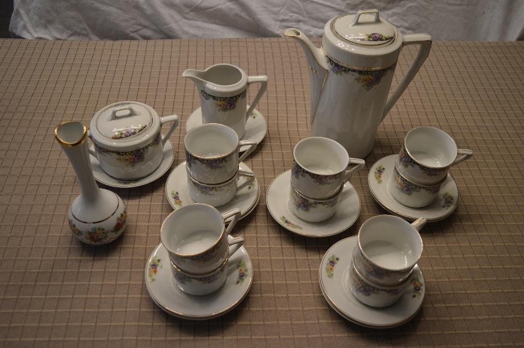 Koffieservies, Antiek en Kunst, Antiek | Servies compleet, Ophalen