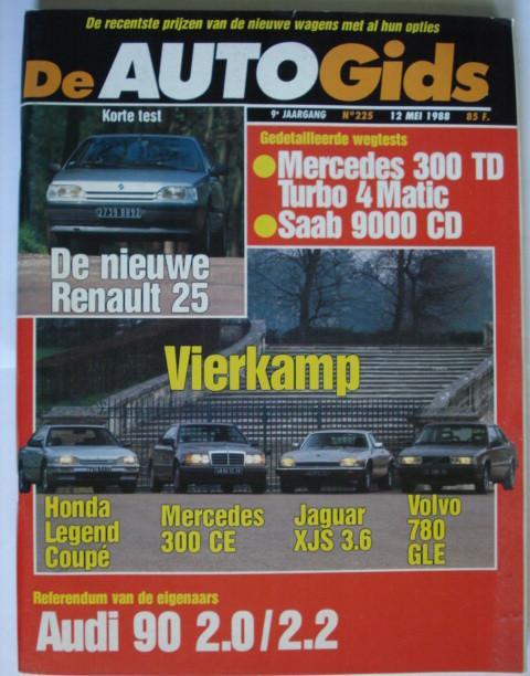 AutoGids 225, Livres, Autos | Brochures & Magazines, Comme neuf, Général, Envoi