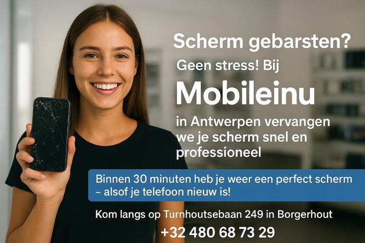 iPhone Reparatie Antwerpen-Klaar terwijl je Wacht, Telecommunicatie, Mobiele telefoons | Apple iPhone, Nieuw, Ophalen