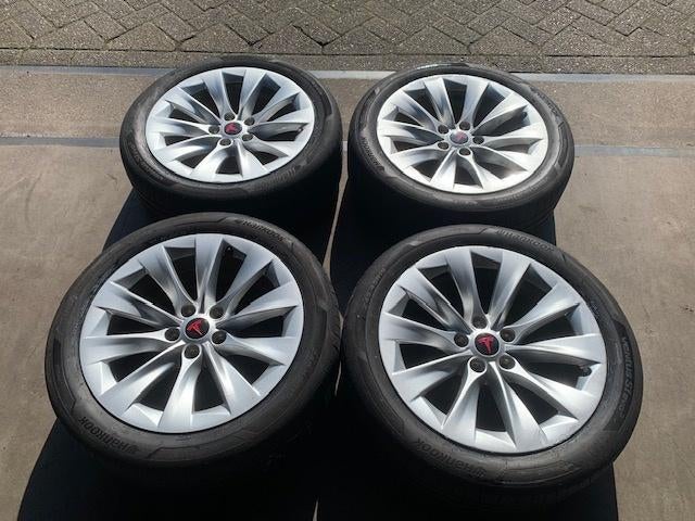 TESLA MODEL S SLIPSTREAM VELGEN + BANDEN 245 45 R19 + TPMS, Auto diversen, Auto-accessoires, Gebruikt, Ophalen of Verzenden