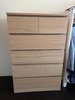 commode malm ikea, 25 à 50 cm, 5 tiroirs ou plus, Comme neuf, Enlèvement