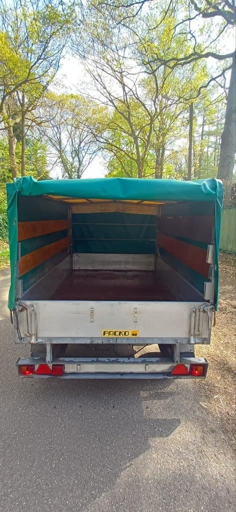 Aanhangwagen mtm 750k afneembare huif 250x150, Enlèvement