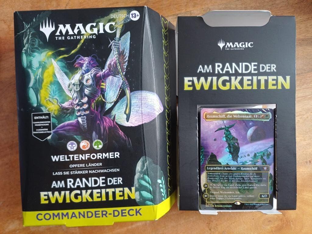 Edge of Eternities Commander Deck: World Shaper (Duitstalig), Ophalen, Nieuw, Speeldeck