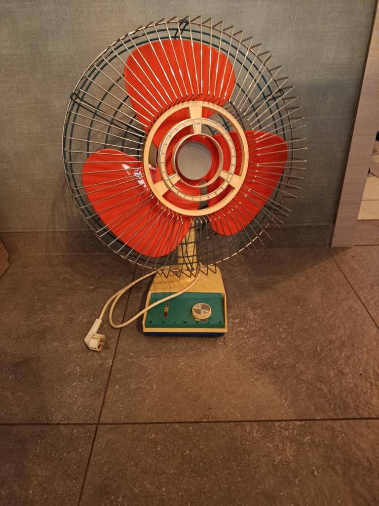 Vintage ventilator, Ophalen