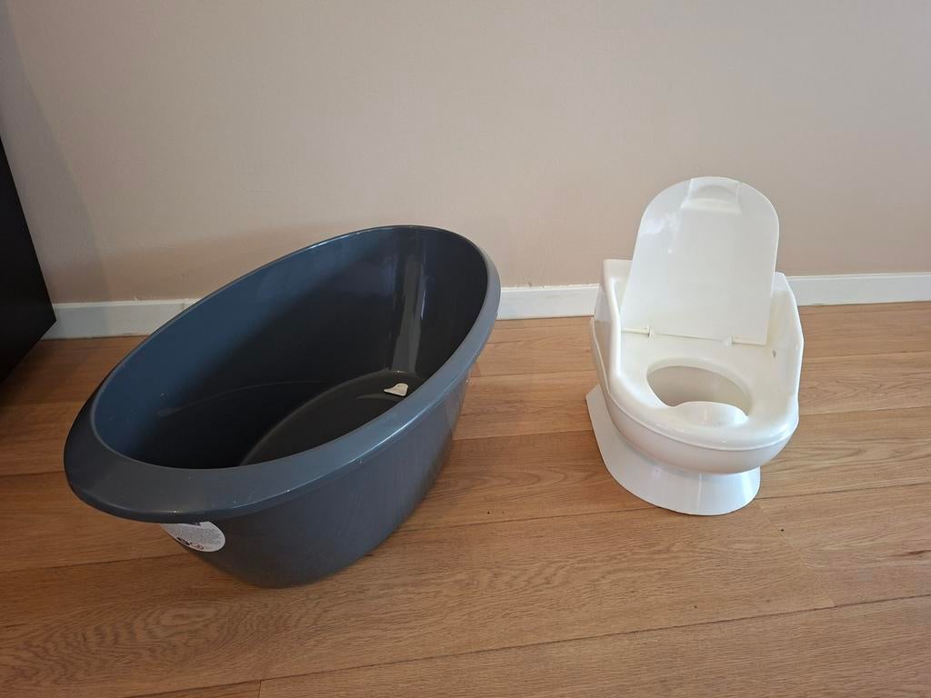 Babybad en potje, Ophalen