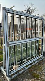 Fenêtre en aluminium couleur gris clair, Bricolage & Construction, Enlèvement, Comme neuf, Aluminium