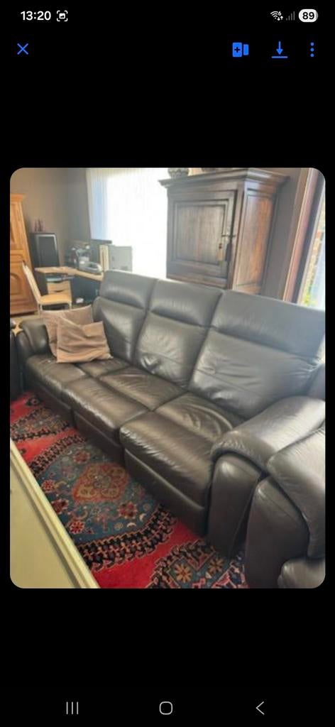 Zetel in 3 delen 6 zitplaatsen, Ophalen